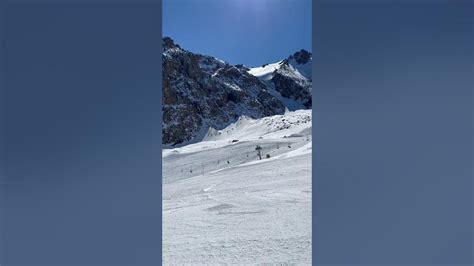 Ski resort Shymbulak. Kazakhstan. Almaty. Горнолыжный курорт Шымбулак ...