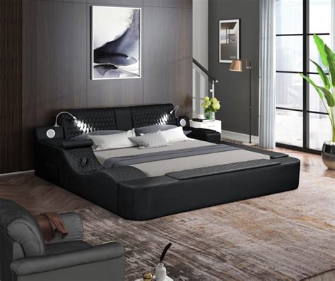 Modern Black Bedroom Set | Black Bedroom Furniture