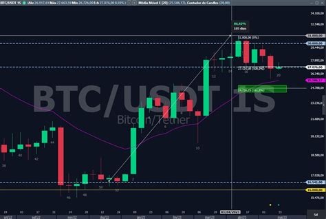 Análise Gráfica do Bitcoin em 2023 VECTOR