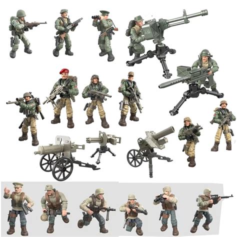 Soldats Militaires Jeunesse Swat Moc Arm E De La Seconde Guerre