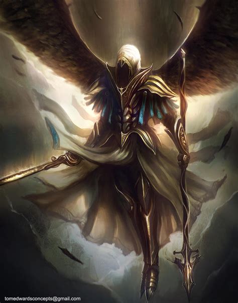 Archangel by TomEdwardsConcepts on DeviantArt