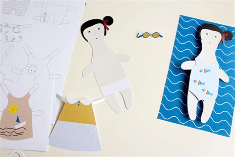 Olívia Paper Doll On Behance