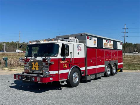 New Rescue Squad 14 Delivered Berwyn Heights Volunteer Fire