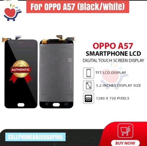 Smartphone Lcd For Oppo A57 Digital Touch Screen Display Frame Assembly Lazada Ph