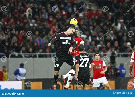 Dinamo Bucharest Gaz Metan Medias Editorial Stock Image Image Of