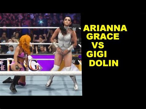 Wwe K Arianna Grace Vs Gigi Dolin Casket Match Youtube