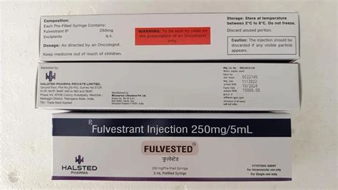 Fulvestrant Injection Mg Ml At Rs Piece Surat Id