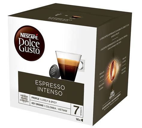 16 Capsules Nescafe Dolce Gusto Espresso Intenso