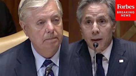 Lindsey Graham Asks Sec Antony Blinken If Us Will Help Facilitate