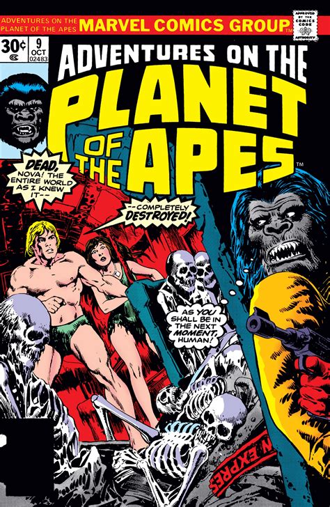 Adventures On The Planet Of The Apes 1975 9 Comic Issues Marvel