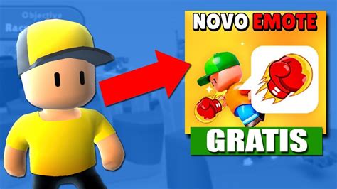 Como Ganhar O Emote Soco De Gra A No Stumble Guys Youtube