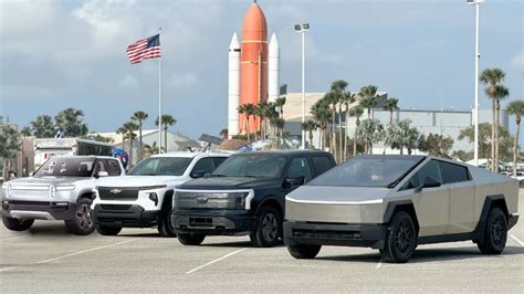 Four Electric Pickup Trucks Drove Coast To Coast Here S How They Stack