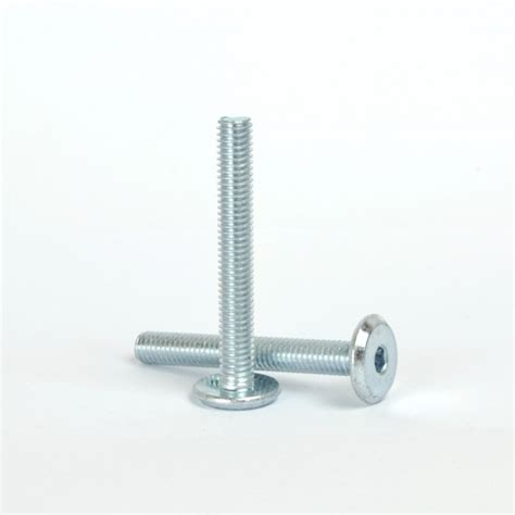 M X Mm Joint Connector Furniture Bolts Bright Zinc Plated