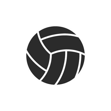 Volley ball logo vector 34846146 Vector Art at Vecteezy