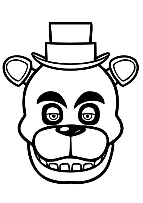 La Testa Del Terrificante Freddy Fazbear FNAF Disegni De Cinque