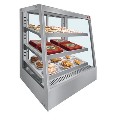 Hatco Glo Max Countertop Heated Display Case Rear Sliding Glass Doors Gmhdh 3pt