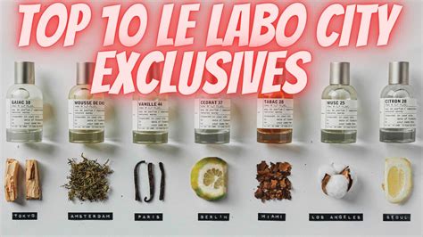 Top Le Labo City Exclusive Fragrances Youtube