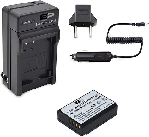 Bp Replacement Canon Lp E10 Battery And Charger Compatible With Canon Eos Rebel T3 T5 T6 Kiss