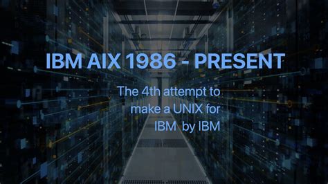 IBM S AIX YouTube