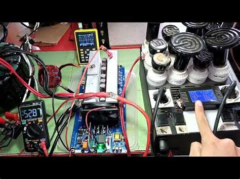 Test Uji Voltage Beban Kit Inverter Egs Mosfet To