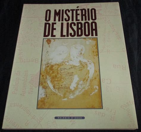 Livraria Alfarrabista Eu Ando A Ler Livro O Mistério de Lisboa