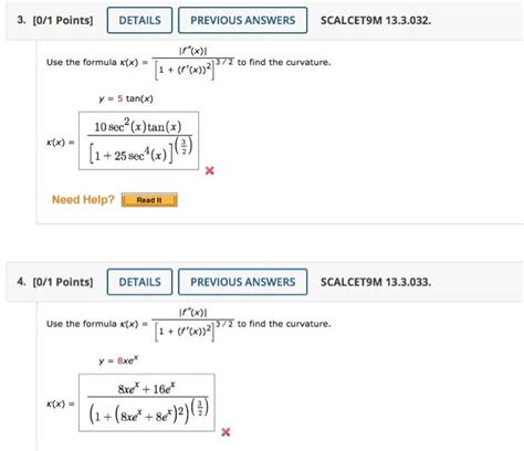 Solved 3 0 1 Points DETAILS PREVIOUS ANSWERS SCALCET9M Chegg