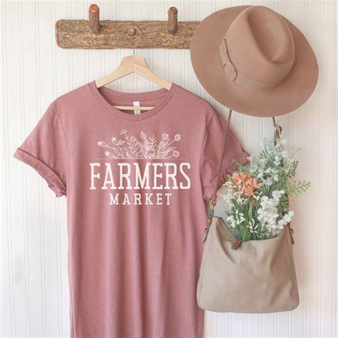 Farmers Market Shirt Farmers Market Tee Support Your Local Etsy