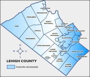 Lehigh county map - AAA Public Adjusters, LLC