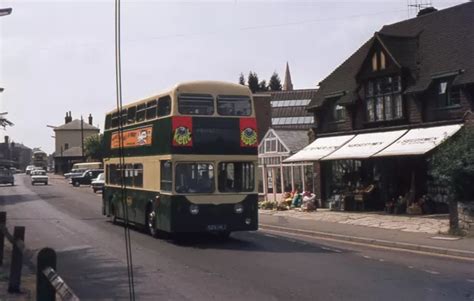 Original Maidstone And District Bus Slide Leyland Atlantean 529hkj