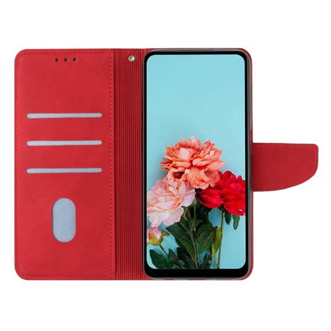 Xiaomi Redmi Note 12 Pro 5g Poco X5 Pro 5g Læder Cover M Pung Og Strop Rød Mobilcoversdk