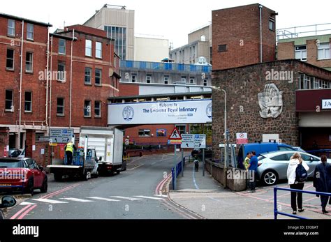 Leicester Royal Infirmary Leicester Uk Stock Photo Royalty Free