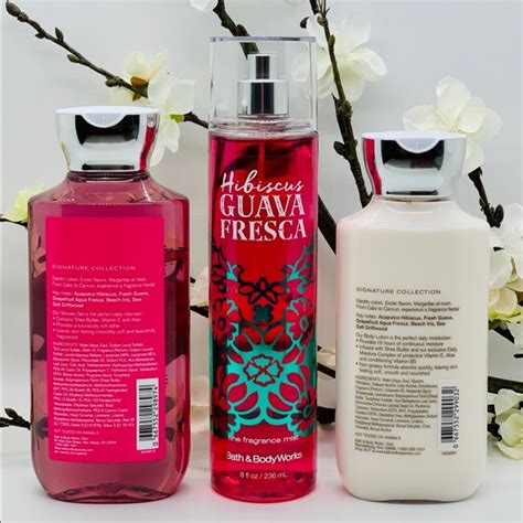 Bath And Body Works Skincare Bath Body Works Hibiscus Guava Fresca