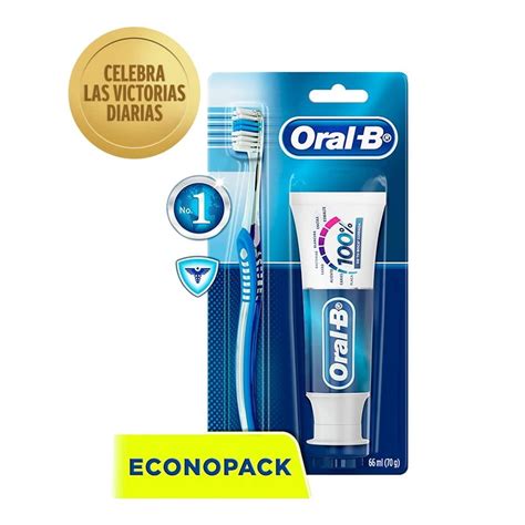 Kit Cepillo Dental Pasta Dental Oral B Indicator 1 Pza 66 Ml Walmart