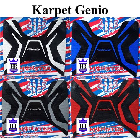 Jual Monster Alas Kaki Motor Genio Karpet Motor Genio