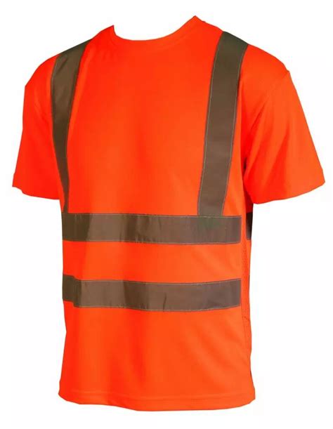 Tee Shirt Fluo Classe Ii Haute Visibilit