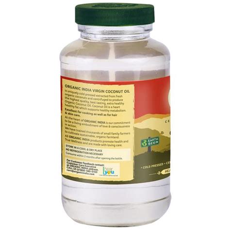 Buy Organic India Virgin Coconut Oil FSSAI USDA Organic Certified