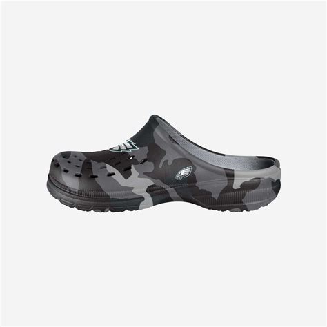 Philadelphia Eagles Tonal Camo Clog Foco Clogs Shoes Philadelphia