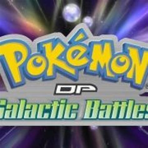 Stream Pokemon Dp Galactic Battles Opening Theme Song Full Hq Versionw