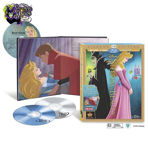 Disney Sleeping Beauty Diamond Edition Blu Ray DVD Digital HD