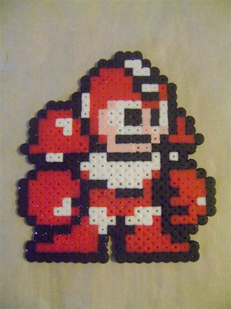 Power Suit Mega Man Perler By PsychoLexx On DeviantArt