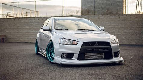 Mitsubishi Lancer Evolution X Full et arrière plans arrière plan evo x