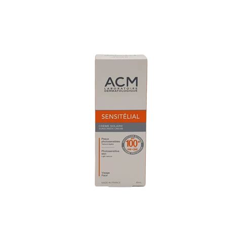 Acm Sensitelial Spf Sunscreen Cream Ml Vivapharmacy