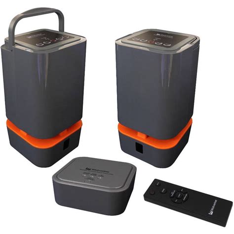 Wolverine 58ghz Wireless Stereo Outdoor Indoor Portable Speaker System