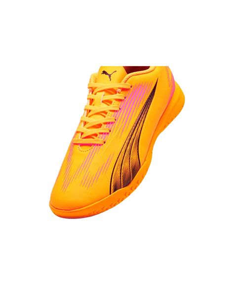 Zapatillas de fútbol sala Puma ULTRA PLAY IT Naranja Infantil