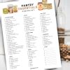 Ultimate Pantry Essentials Checklist