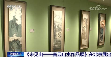 《未见山——高云山水作品展》在北京展出 国际在线