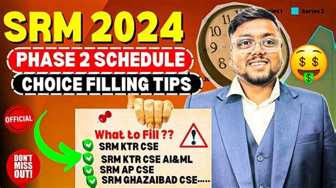 Srmjeee Phase Schedule Big Mistake In Choice Filling