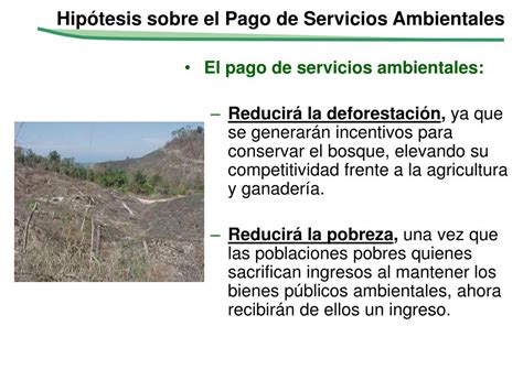 PPT La Experiencia de México en el Pago por Servicios Ambientales