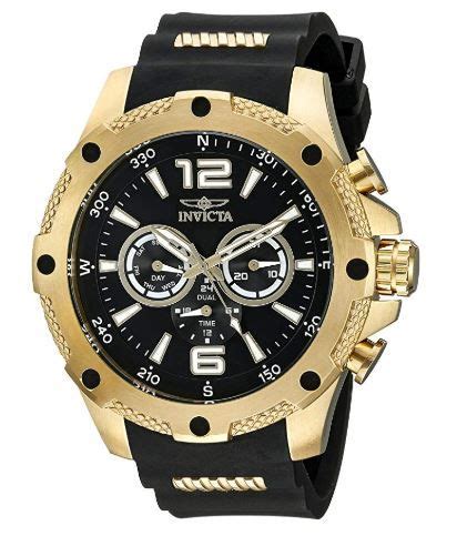 Invicta Men S 19658 I Force Analog Display Swiss Quartz Black Watch