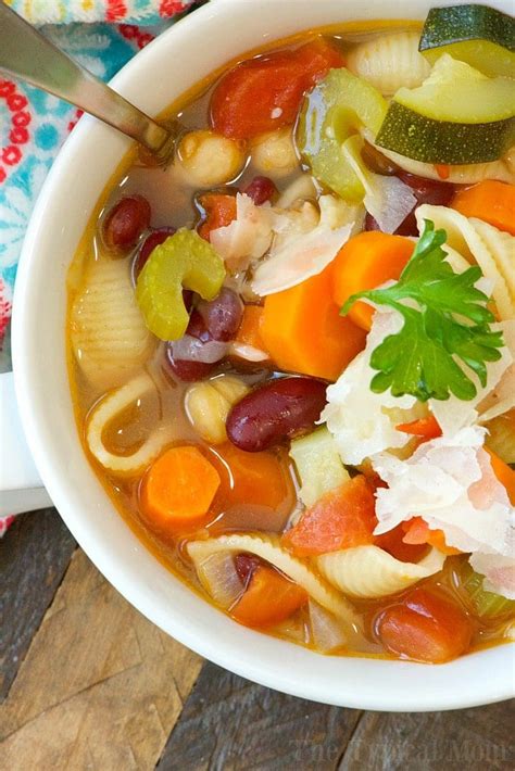 Easy Instant Pot Minestrone Soup Ninja Foodi Minestrone Soup